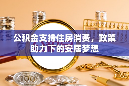 田林公积金支持住房消费，政策助力下的安居梦想