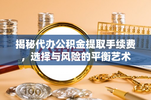 田林揭秘代办公积金提取手续费，选择与风险的平衡艺术
