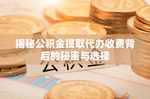 田林揭秘公积金提取代办收费背后的秘密与选择